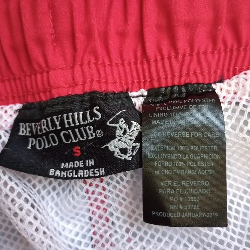 NWT Beverly Hills Polo Club Swim Trunks Size Small
